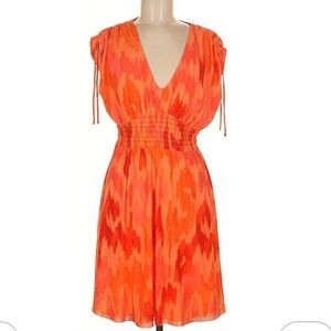 Old navy plus size orange kimono dress size 4x
